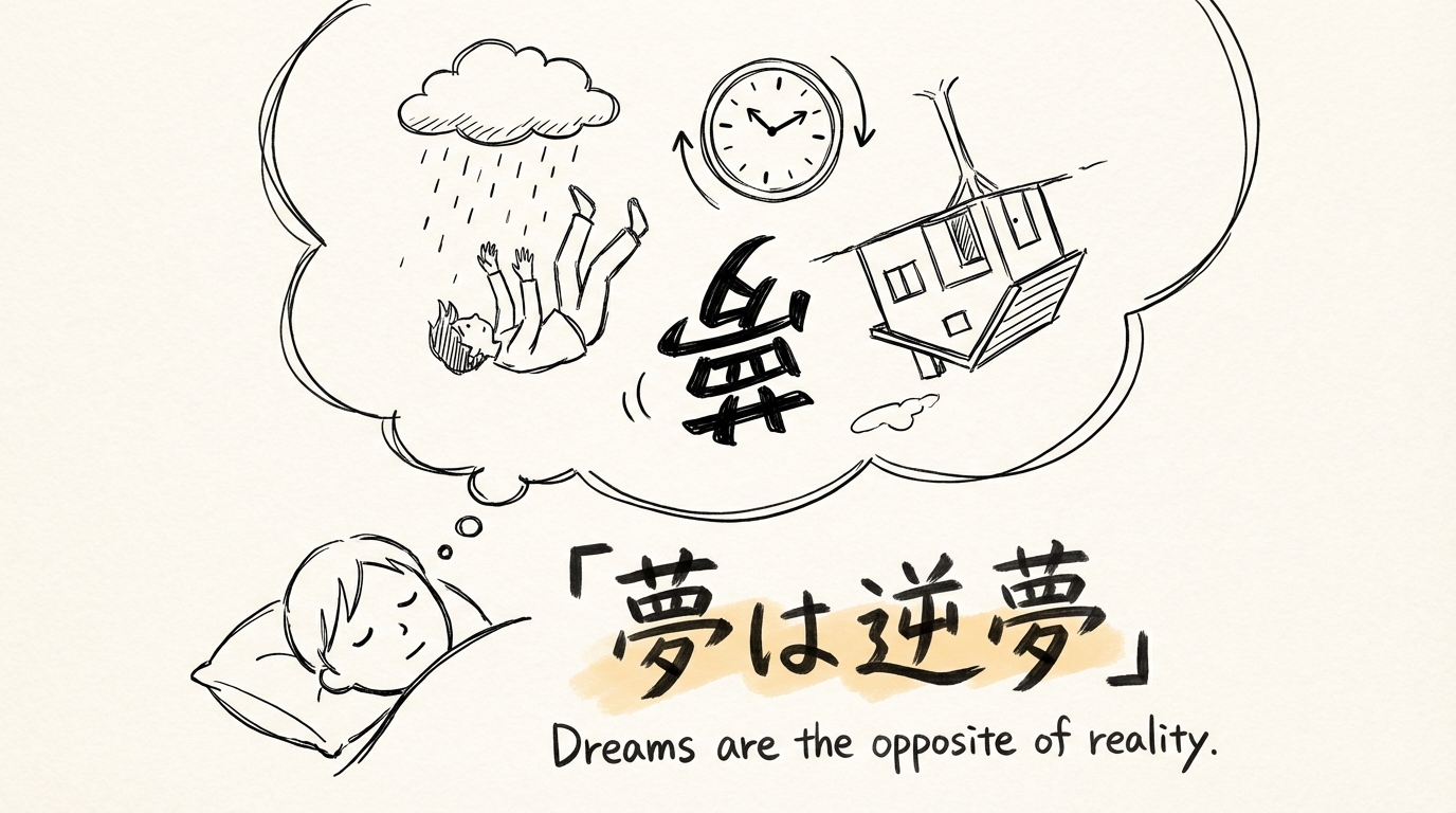 「夢は逆夢」の意味や由来とは？例文と使い方をわかりやすく解説！