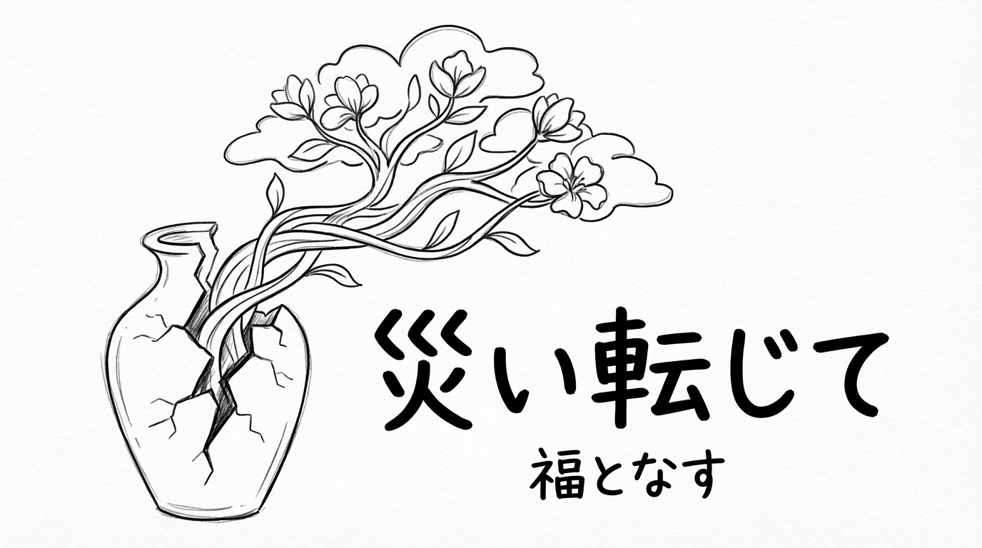 「災い転じて福となす」の意味や由来とは？例文でわかりやすく解説！