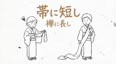 「帯に短し襷に長し」の意味や由来とは？例文でわかりやすく解説！