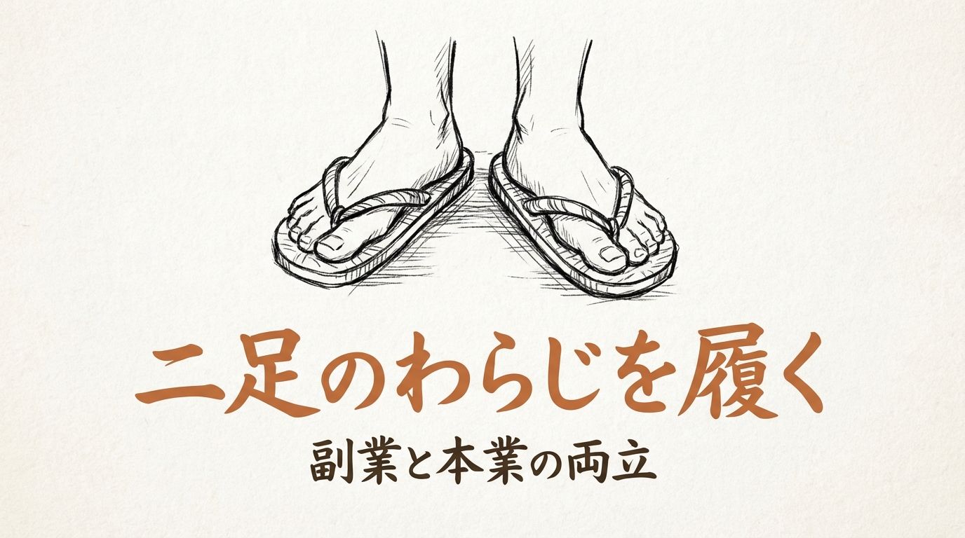 「二足のわらじを履く」の意味や由来とは？例文でわかりやすく解説！