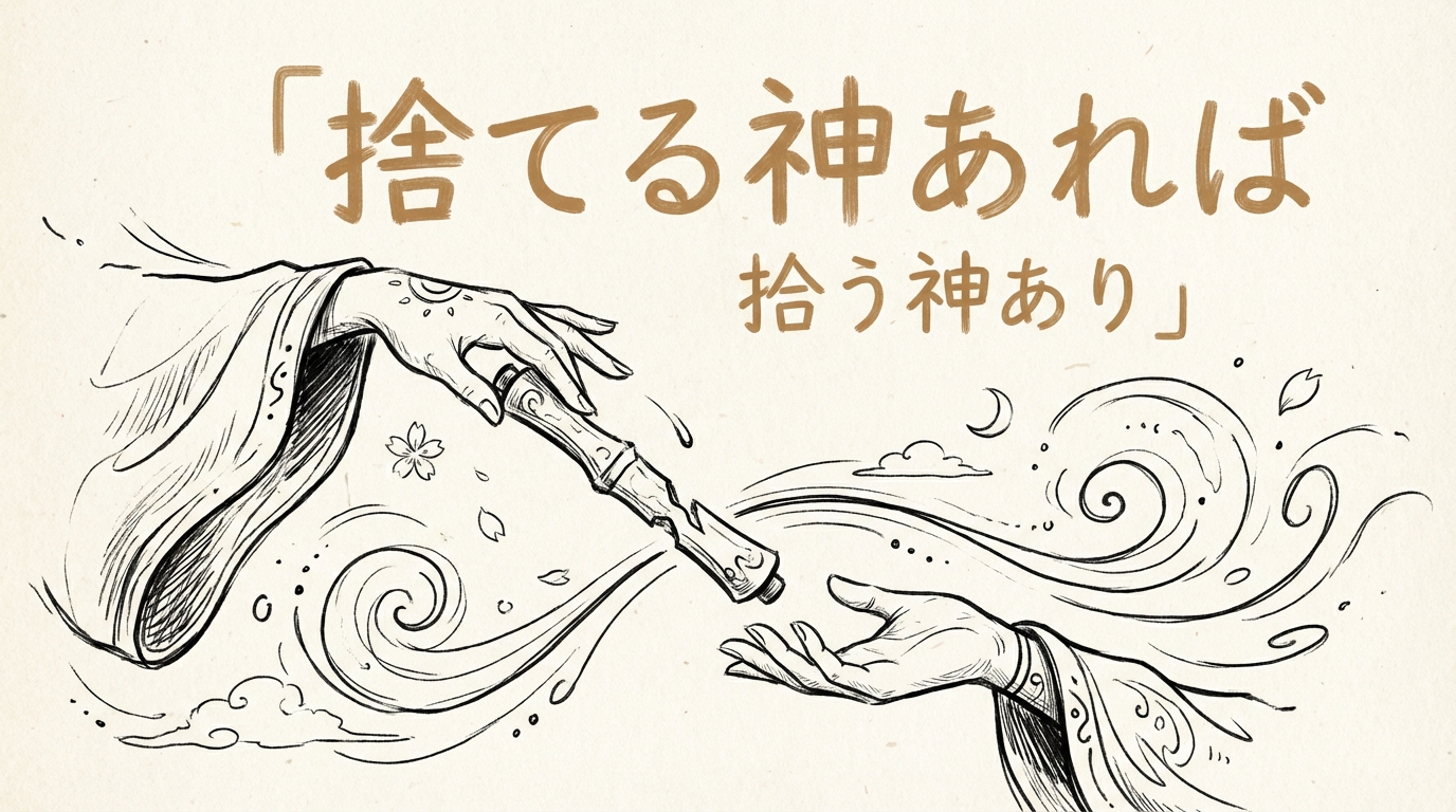 「捨てる神あれば拾う神あり」の意味や由来とは？例文でわかりやすく解説！