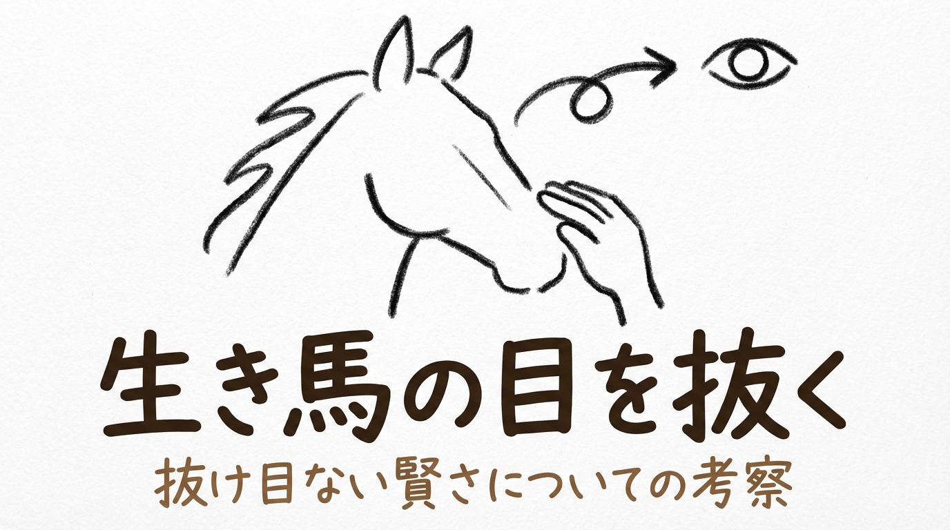 「生き馬の目を抜く」の意味や由来とは?例文でわかりやすく解説!
