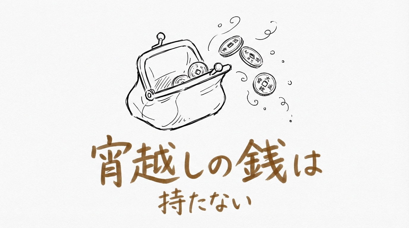「宵越しの銭は持たない」の意味や由来とは？例文でわかりやすく解説！