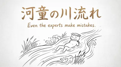 「河童の川流れ」の意味や由来とは？例文でわかりやすく解説！