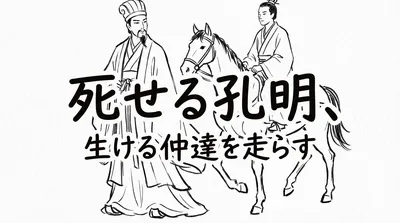 「死せる孔明、生ける仲達を走らす」の意味や由来とは？例文でわかりやすく解説！