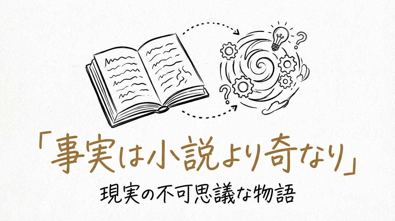 「事実は小説より奇なり」の意味・由来・例文を徹底解説！使い方もわかる