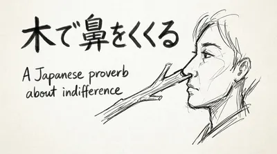 「木で鼻をくくる」の意味や由来とは？例文でわかりやすく解説！