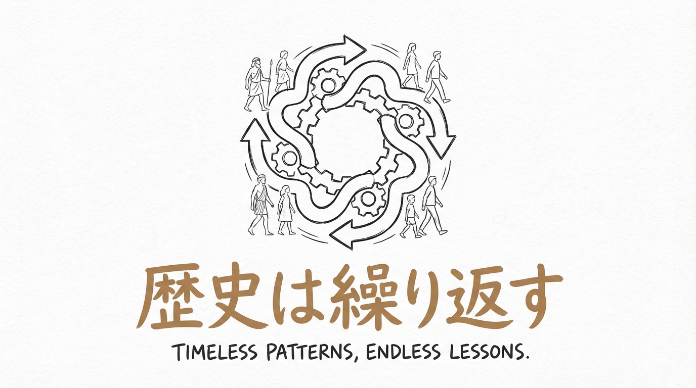 「歴史は繰り返す」の意味や由来とは?例文でわかりやすく解説!
