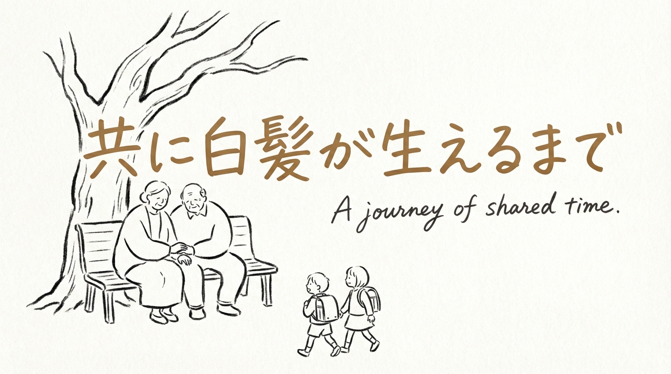 「共に白髪が生えるまで」の意味や由来とは?例文でわかりやすく解説!