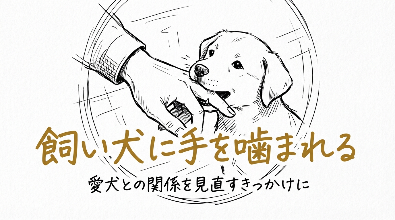 「飼い犬に手を噛まれる」の意味や由来とは？例文でわかりやすく解説！