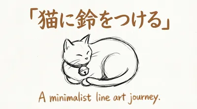 「猫に鈴をつける」の意味や由来とは？例文でわかりやすく解説！