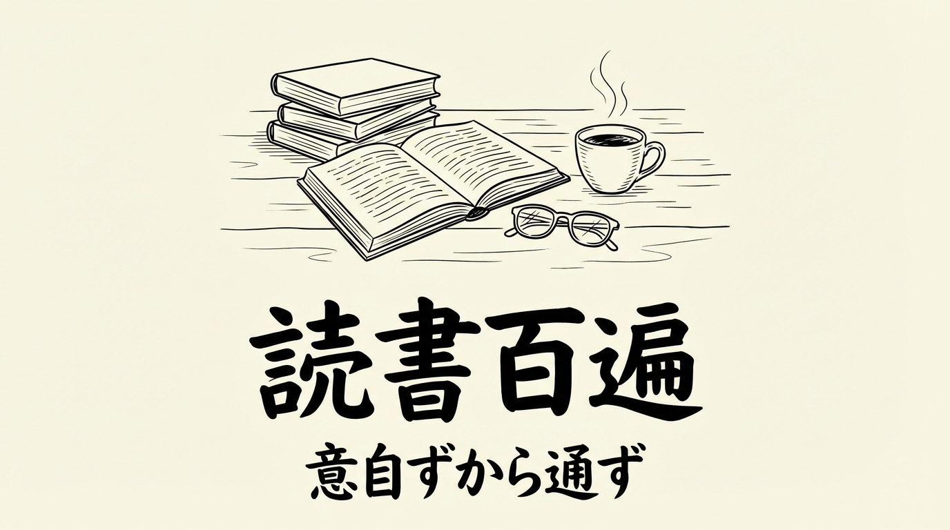 「読書百遍意自ずから通ず」の意味や由来とは?例文でわかりやすく解説!