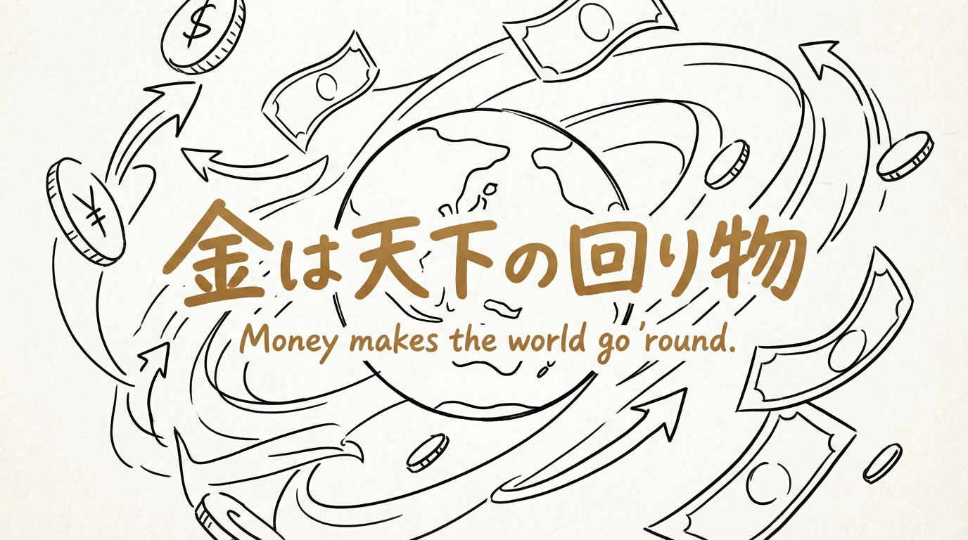「金は天下の回り物」の意味や由来とは？例文でわかりやすく解説！