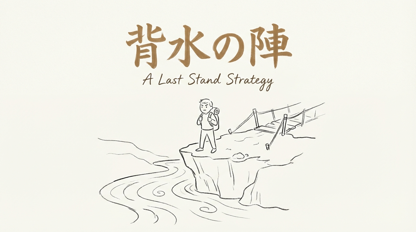 「背水の陣」の意味・由来・例文を徹底解説！使い方もわかる