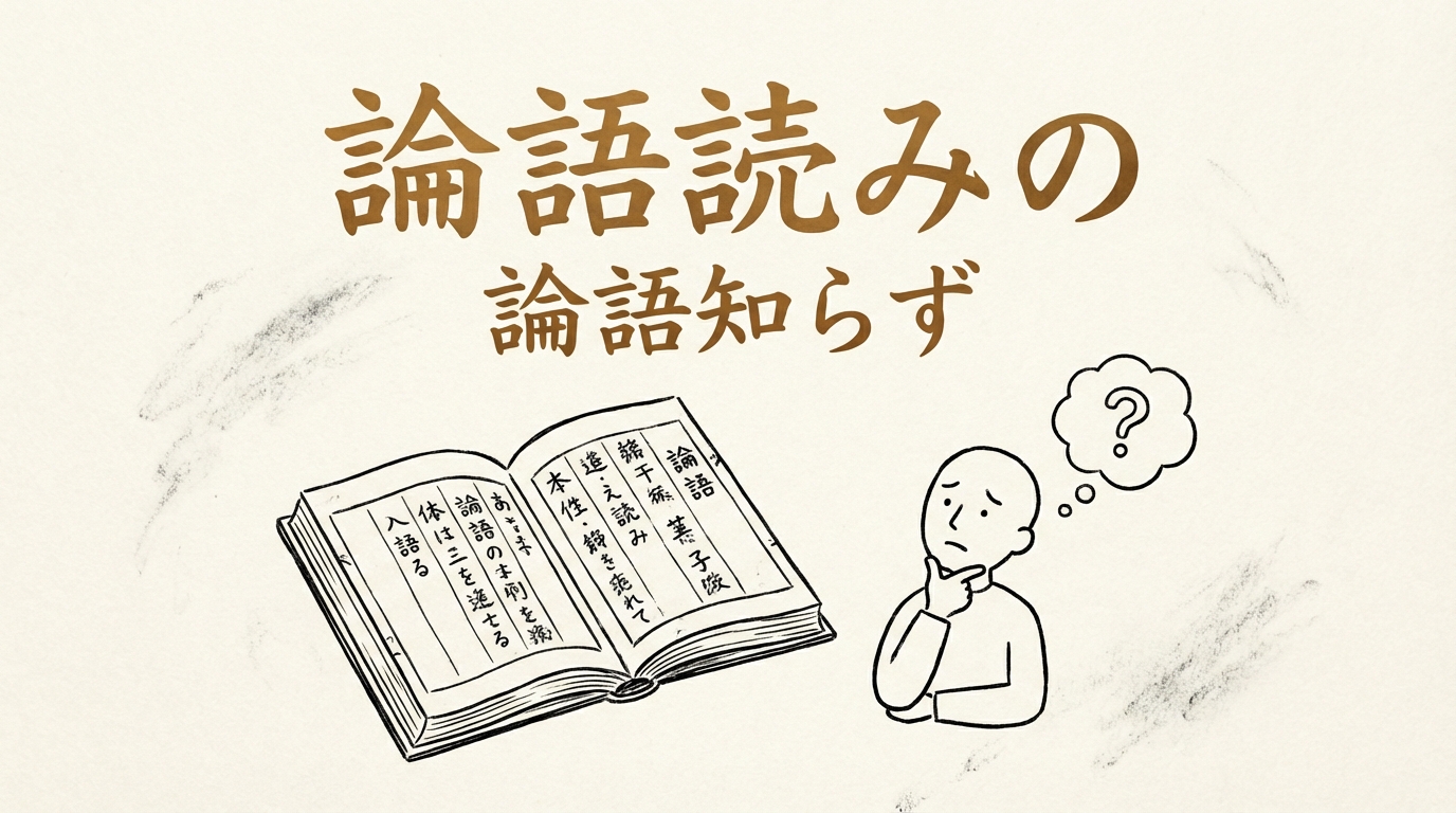 「論語読みの論語知らず」の意味や由来とは？例文でわかりやすく解説！