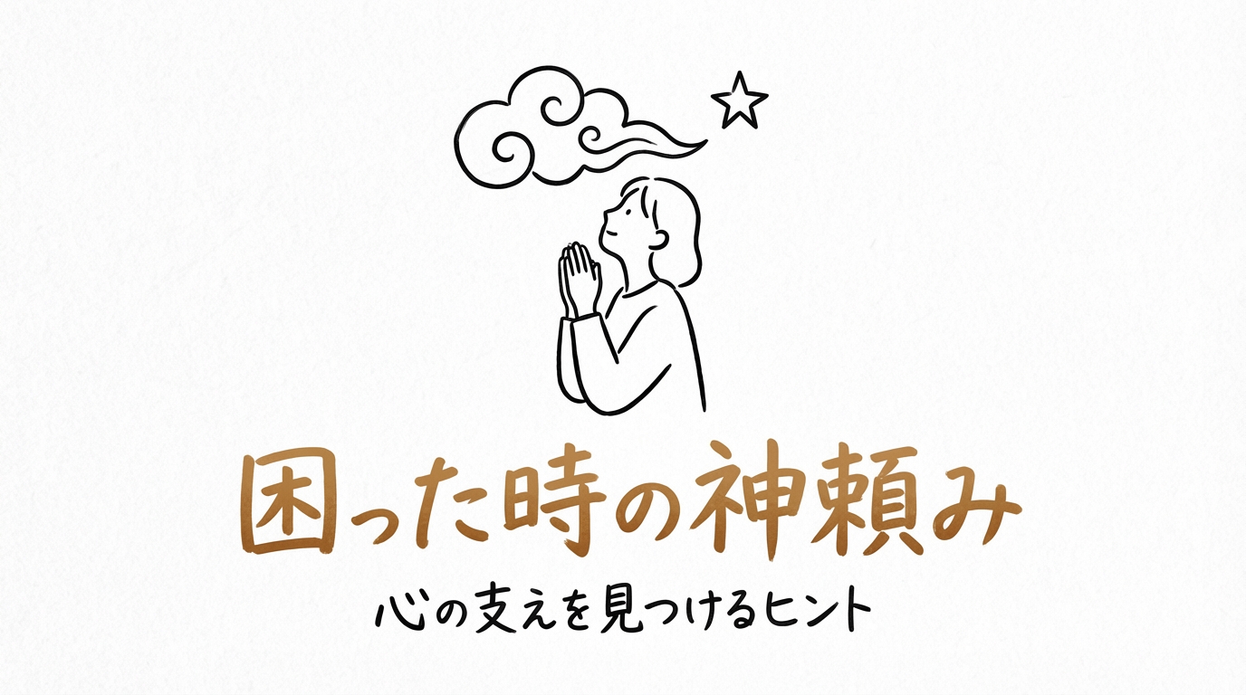 「困った時の神頼み」の意味や由来とは？例文でわかりやすく解説！