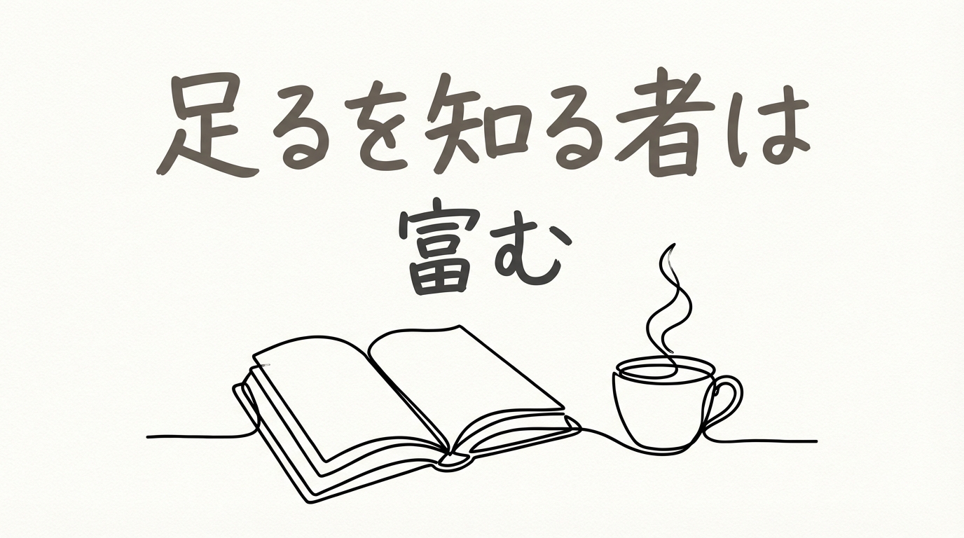 「足るを知る者は富む」の意味や由来とは？例文でわかりやすく解説！
