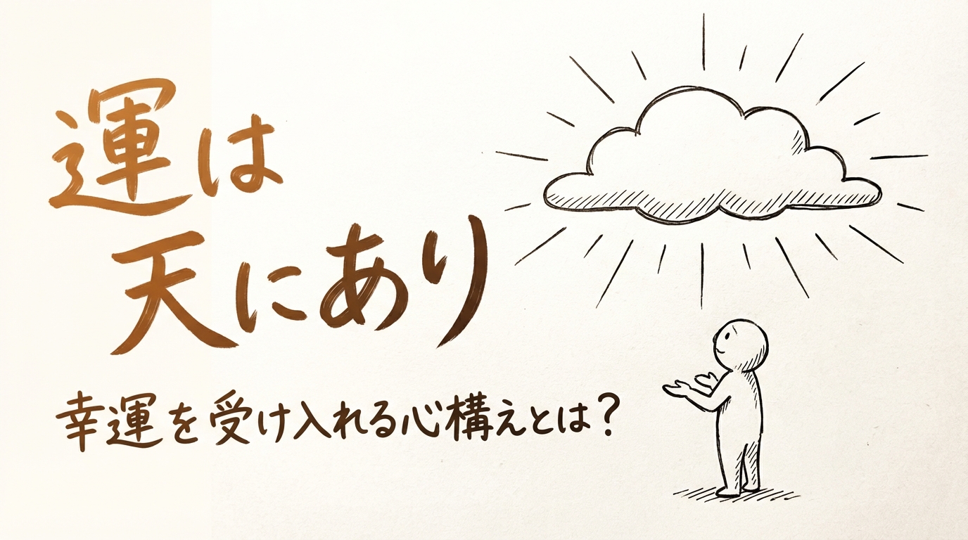 「運は天にあり」の意味や由来とは？例文でわかりやすく解説！