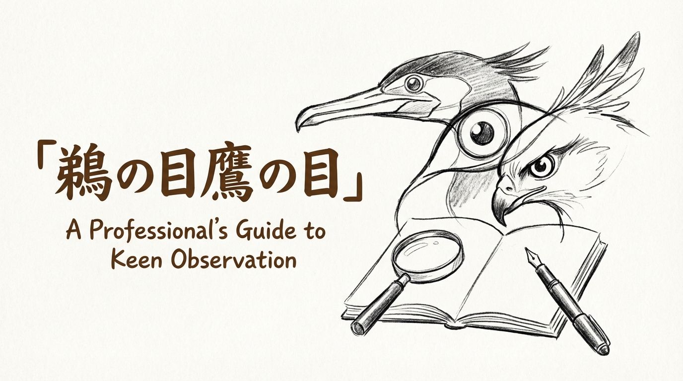 「鵜の目鷹の目」の意味や由来とは？例文でわかりやすく解説！