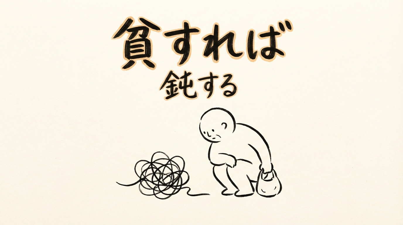 「貧すれば鈍する」の意味や由来とは？例文でわかりやすく解説！