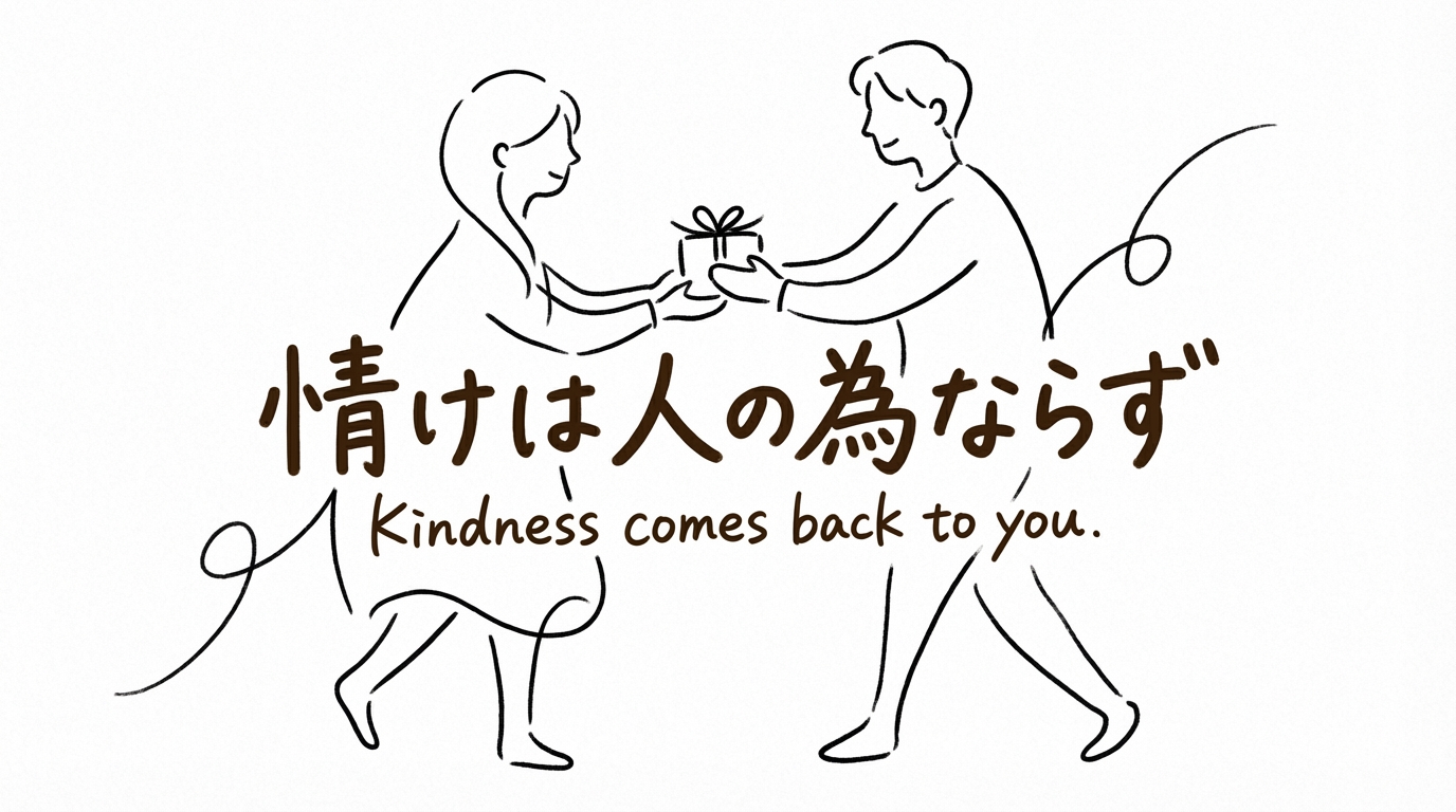 「情けは人の為ならず」の意味や由来とは？例文でわかりやすく解説！