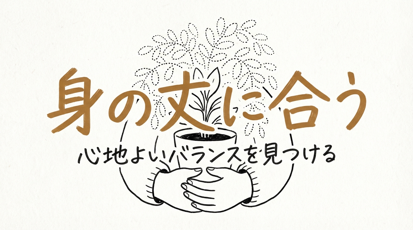 「身の丈に合う」の意味や由来とは?例文でわかりやすく解説!