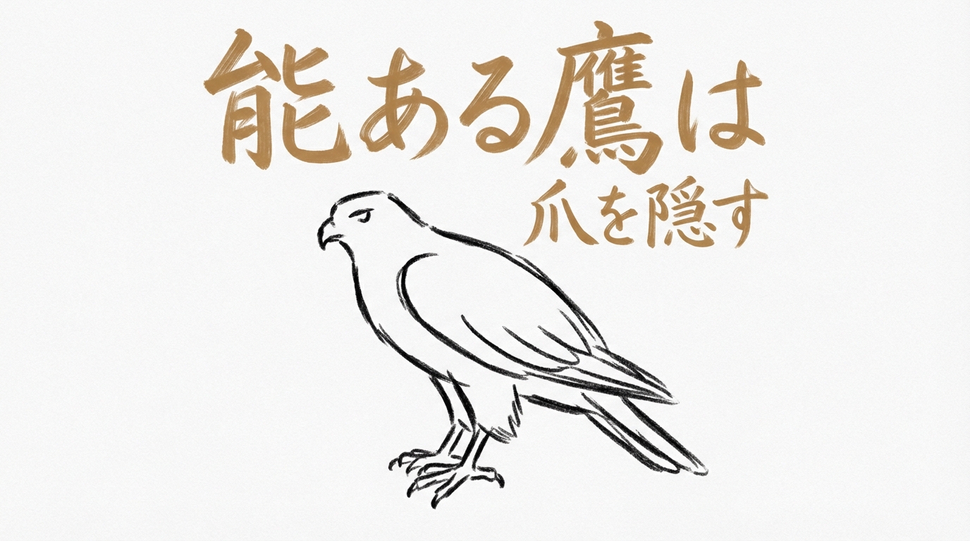 「能ある鷹は爪を隠す」の意味や由来とは？例文でわかりやすく解説！