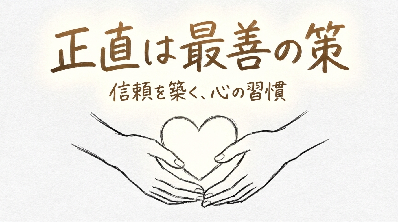 「正直は最善の策」の意味や由来とは？例文でわかりやすく解説！
