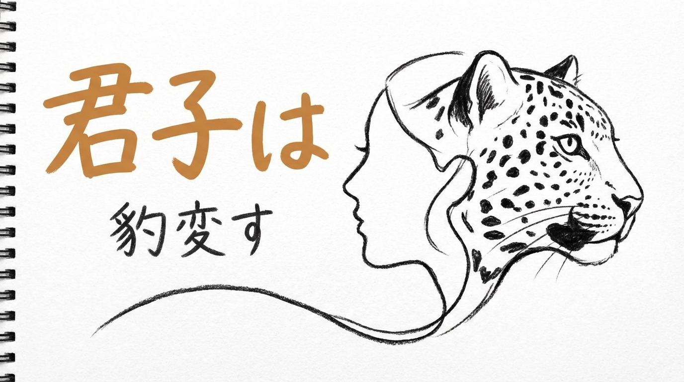 「君子は豹変す」の意味や由来とは？例文でわかりやすく解説！