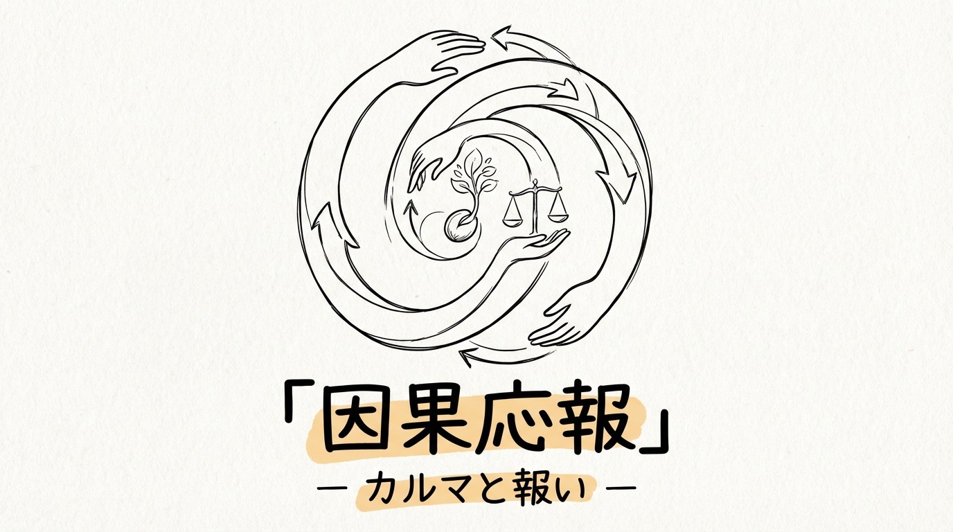 「因果応報」の意味や由来とは?例文でわかりやすく解説!