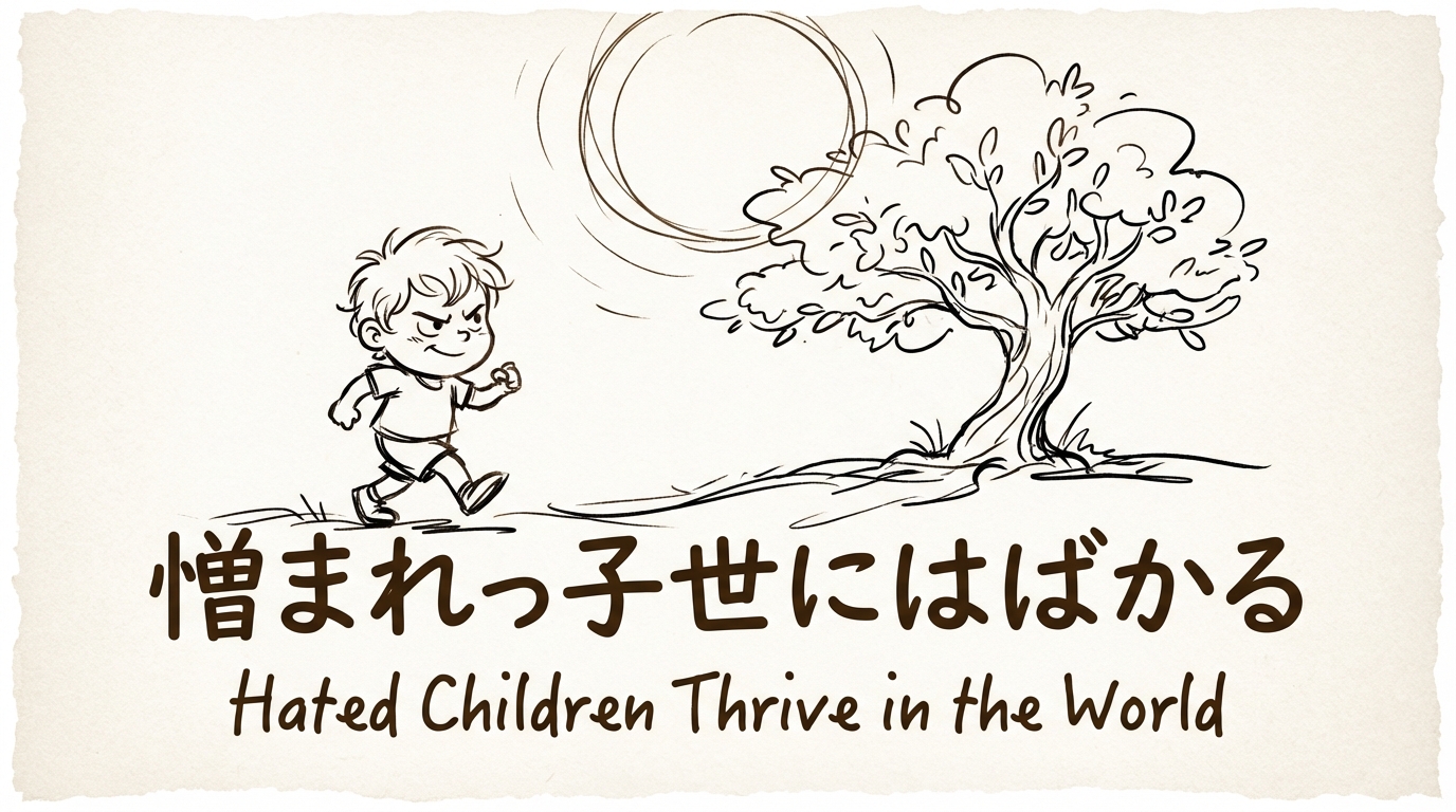 「憎まれっ子世にはばかる」の意味や由来とは?例文でわかりやすく解説!