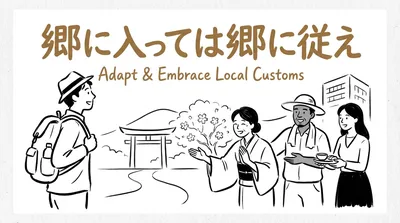 「郷に入っては郷に従え」の意味や由来とは？例文でわかりやすく解説！