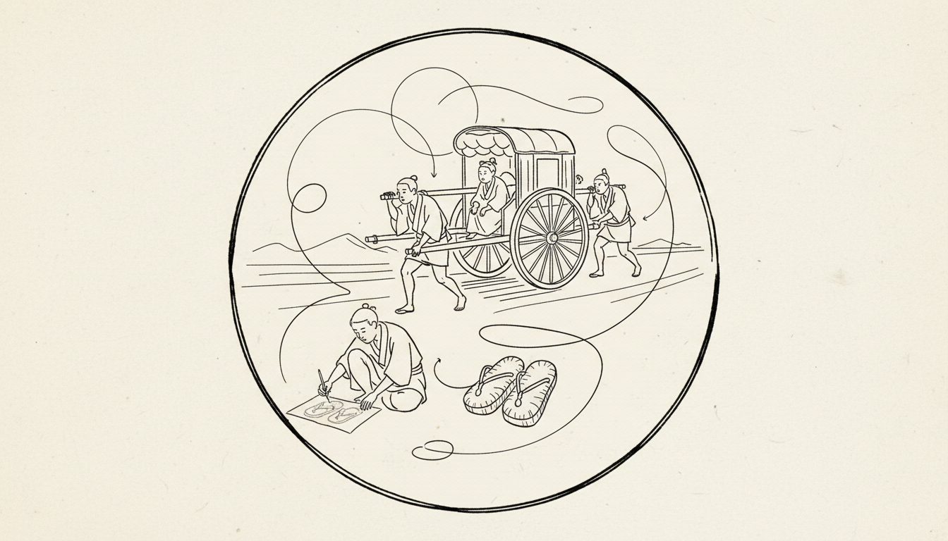 「駕籠に乗る人担ぐ人そのまた草鞋を作る人」を理解するための基礎知識