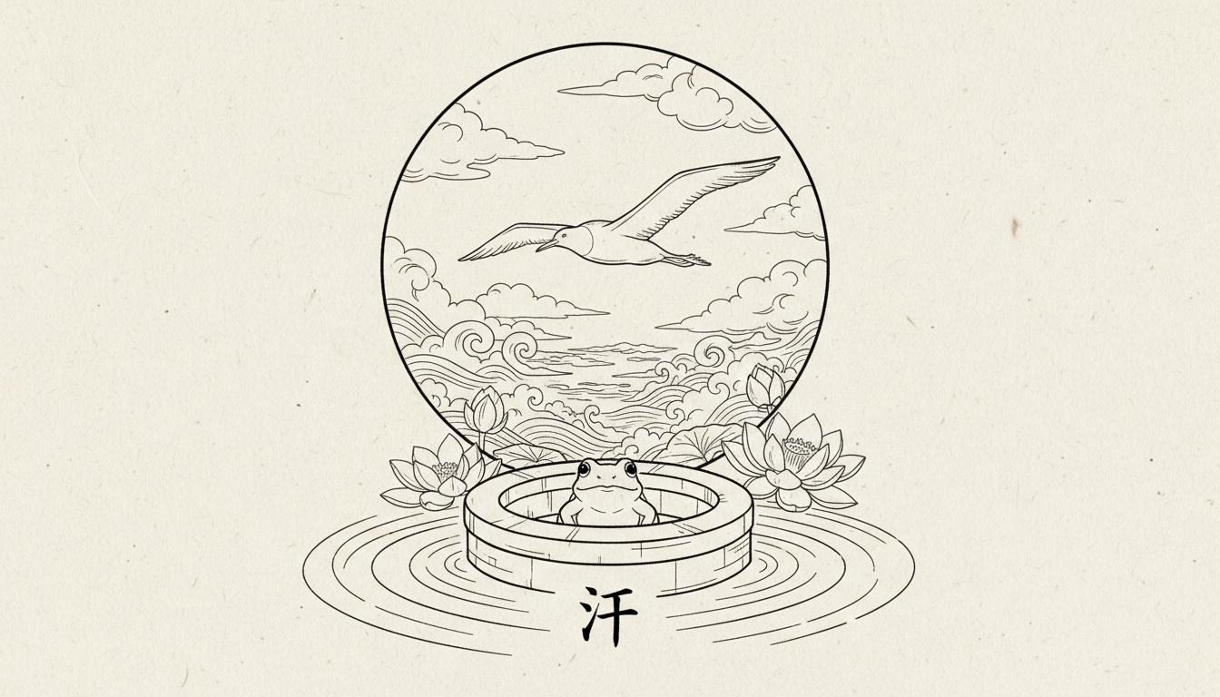 「井の中の蛙大海を知らずされど空の青さを知る」を理解するための基礎知識