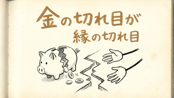 「金の切れ目が縁の切れ目」の意味や由来とは？例文でわかりやすく解説！