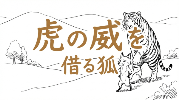 「虎の威を借る狐」の意味や由来とは？例文でわかりやすく解説！