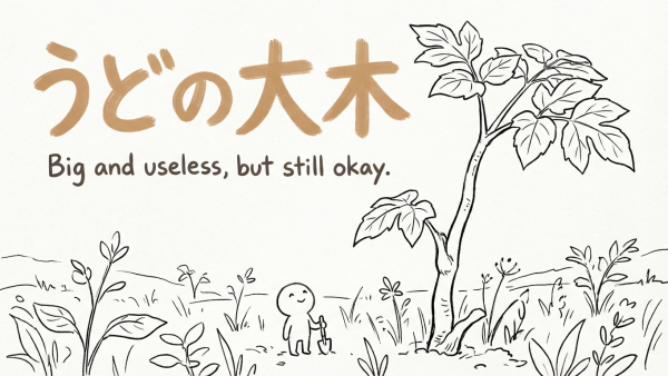 「うどの大木」の意味や由来とは？例文でわかりやすく解説！